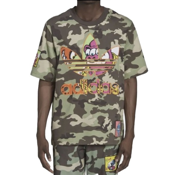 Jeremy Scott x Adidas Other - Jeremy Scott x Adidas Originals Camo Graphics Tee T-Shirt Sz Medium (H53374) NWT
